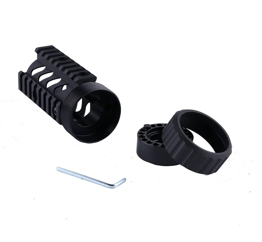AR-15、M16　M203用ハンドガード　リーフサイト付き FAB DEFENSE NFR クワッドレールハンドガード M4/M16/AR15用
